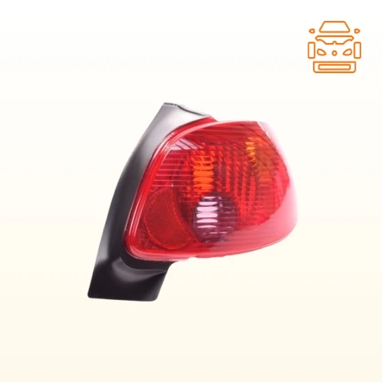 چراغ خطر عقب سمت چپ پژو 206 هاچ بک بدون سوکت و لامپ