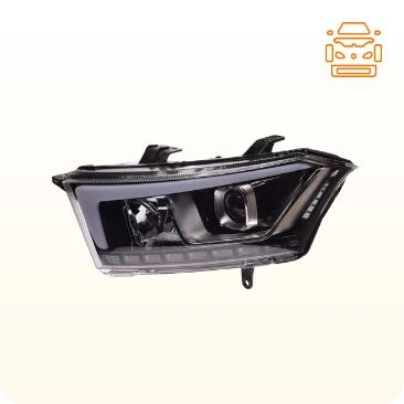 Left headlight for Dena Plus