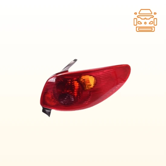 Right side rear light for Peugeot 206